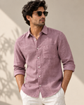 Mauve Cotton Shirt