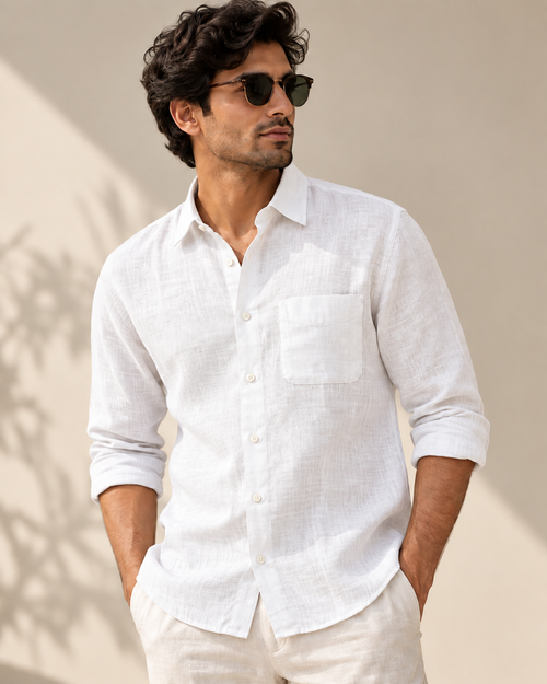 Classic White Cotton Shirt