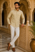 Mrittika Premium Khadi Shirt – view 1