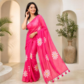 Shevanti Tassel Saree – Pink – view 1
