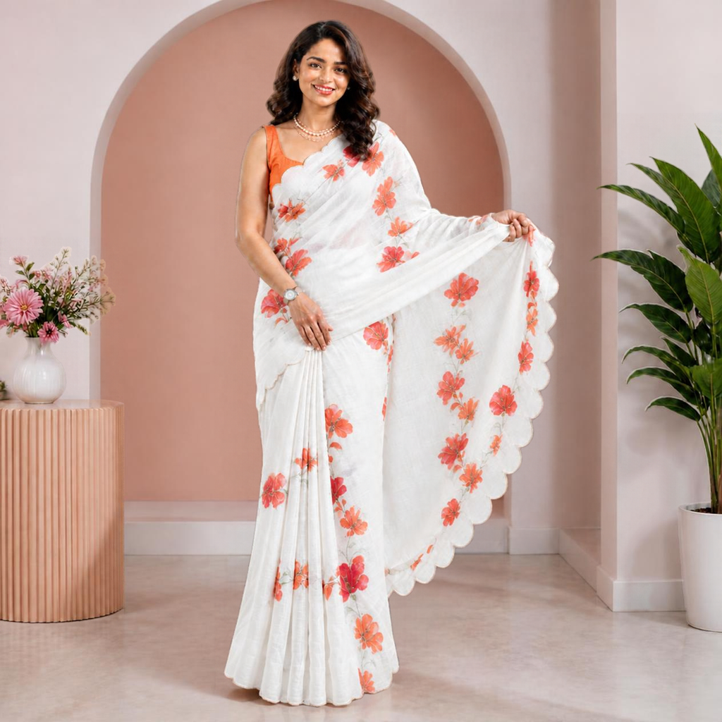 Titli Applique Saree – view 3