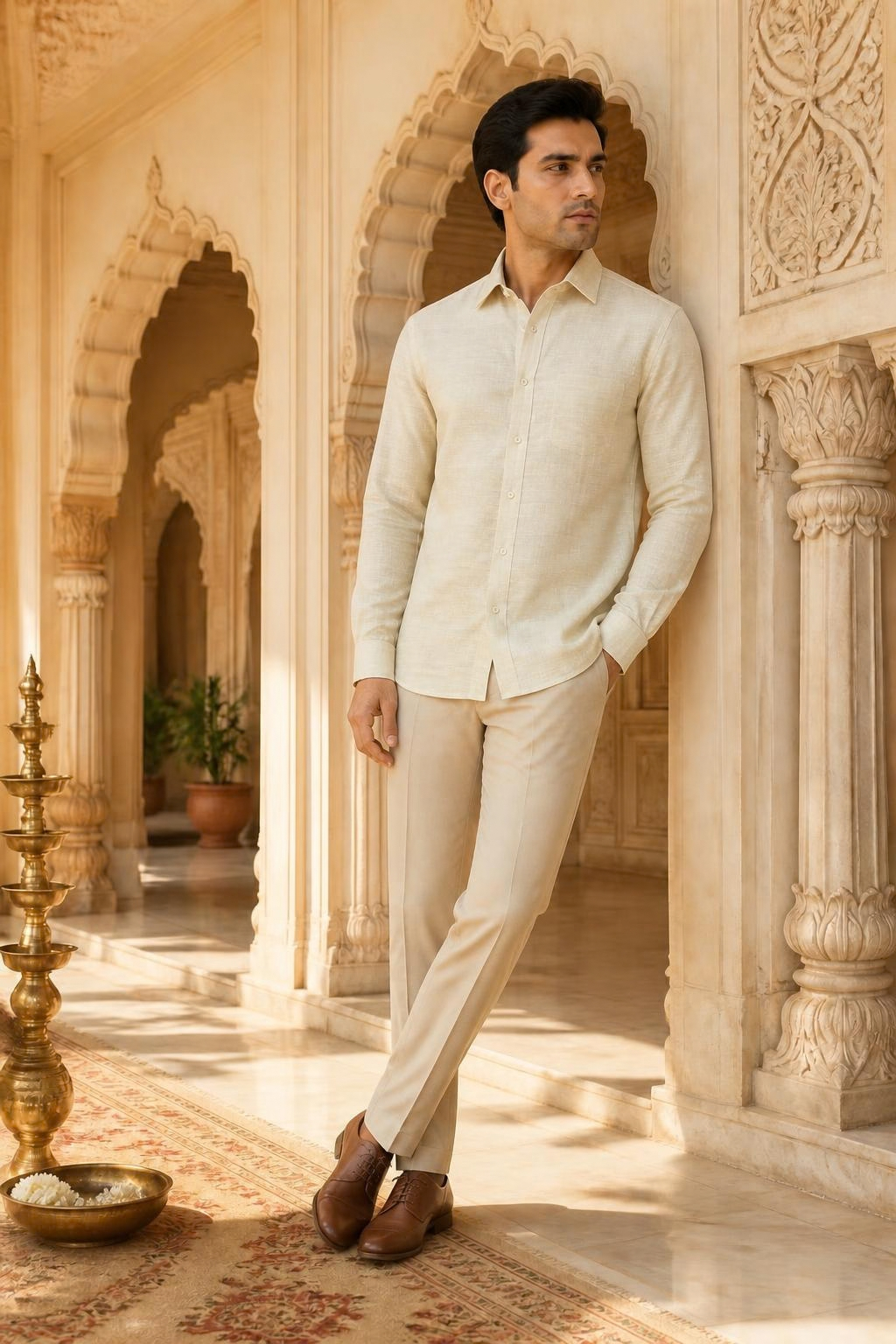 Ushas Premium Khadi Shirt – view 4